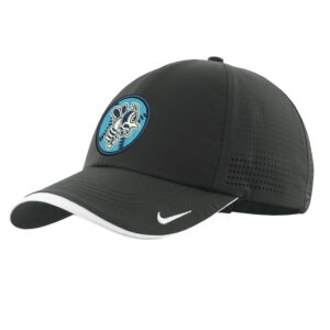 St Ambrose Softball Nike Dri-FIT Perforated Performance Cap-Anthracite/White