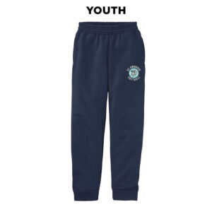 St Ambrose Softball Youth Core Fleece Jogger-navy