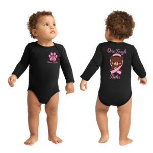 Team Behr Infant Long Sleeve Jersey Bodysuit-Black