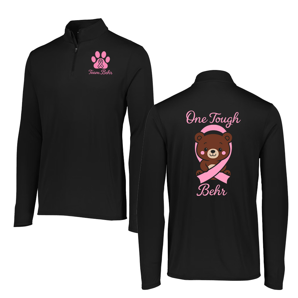 Team Behr Augusta Attain 1/4 Zip Pullover Men-Black