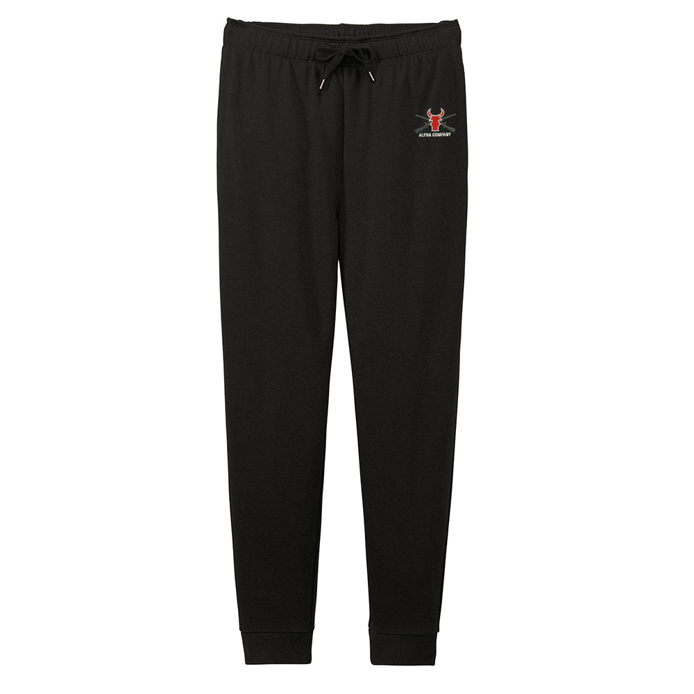Alpha Company District Men Perfect Tri Fleece Jogger-Black
