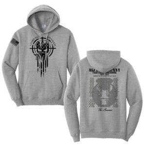 Alpha Company Unisex Fleece Hooded Sweatshirt-Athletic Heather