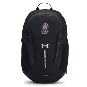 Burlington Music Under Armour Hustle 6.0 Team Backpack – BLACK