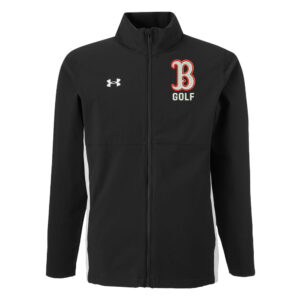 Boone Golf Under Armour UA Rival Stretch Woven Men’s Full Zip-Black