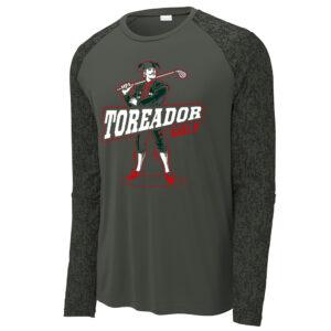 Boone Golf Sport-Tek Long Sleeve Digi Camo Tee Men-Black