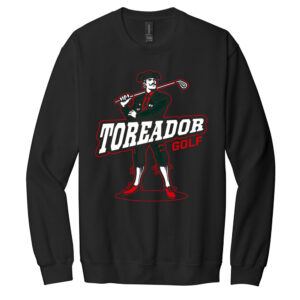 Boone Golf Gildan Unisex Softstyle Crewneck Sweatshirt-Black