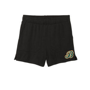 Barnstormers SB District Women’s Perfect Tri Fleece Short-Black