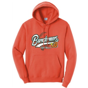 Barnstormers SB Unisex Fleece Hooded Sweatshirt-Orange