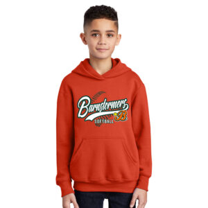 Barnstormers SB Youth Fleece Hooded Sweatshirt-Orange