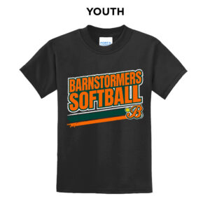 Barnstormers SB Youth Short Sleeve Tee-Black