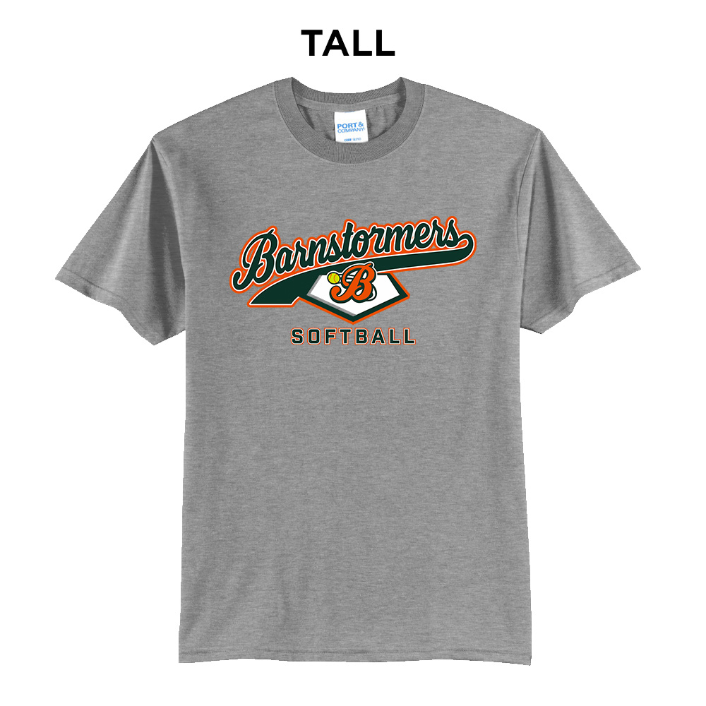 Barnstormers SB Tall Short Sleeve Tee-Athletic heather
