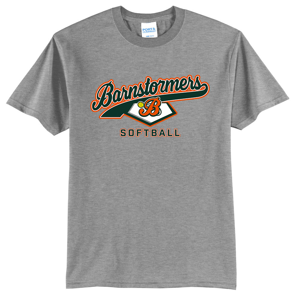 Barnstormers SB Unisex Short Sleeve Tee-Athletic Heather