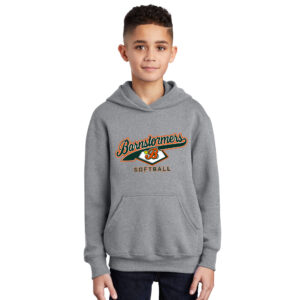 Barnstormers SB Youth Fleece Hooded Sweatshirt-Athletic heather