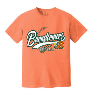 Barnstormers SB Unisex Comfort Colors Pigment Dyed Short Sleeve Shirt-Melon