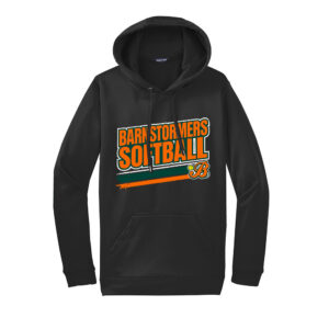 Barnstormers SB Sport-Tek Sport-Wick Fleece Hooded Pullover Men-Black