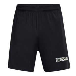 Boone Soccer Under Armour Men’s UA Tech Vent 7″ pocketed  Shorts-Black