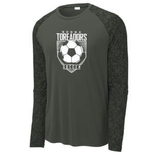 Boone Soccer Sport-Tek Long Sleeve Digi Camo Tee Men-Black