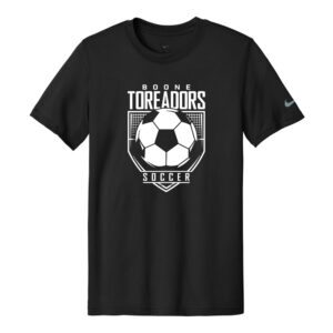 Boone Soccer Nike Swoosh Men Sleeve rLegend Tee-Black