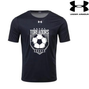 Boone Soccer Under Armour short sleeve Men’s Team Tech Tee-Black
