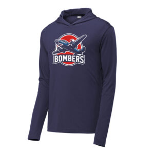 06. BPV Bombers Lightweight Performance Hoodie-Navy