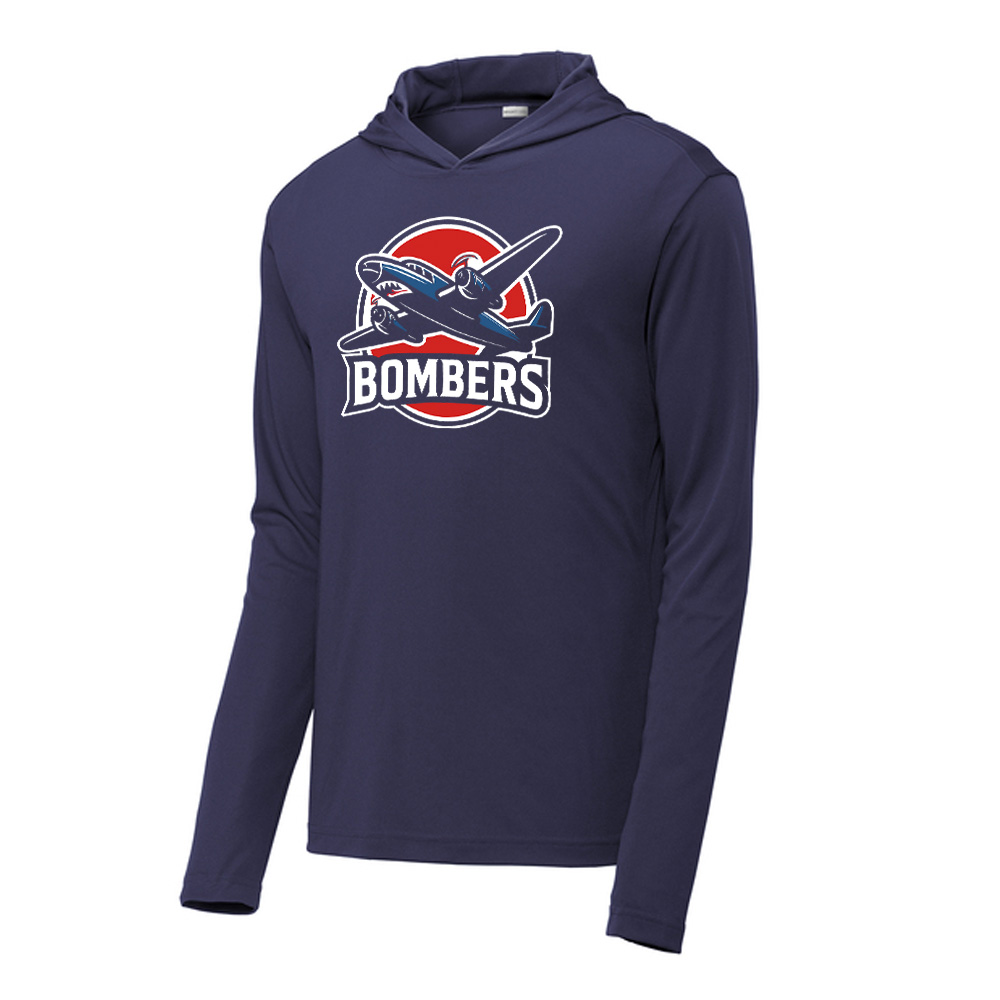 06. BPV Bombers Lightweight Performance Hoodie-Navy