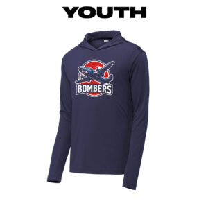 07. BPV Bombers YOUTH Lightweight Performance Hoodie-Navy
