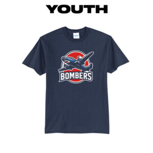 09. BPV Bombers YOUTH Short Sleeve Tee-Navy