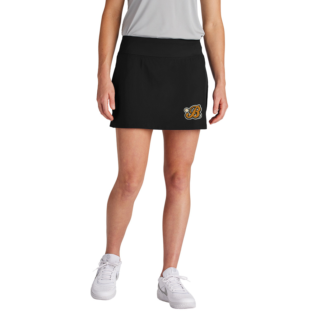 Barnstormers BB Sport-Tek Ladies Repeat Skort-Black