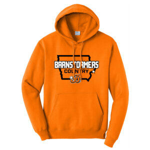 Barnstormers BB Unisex Fleece Hooded Sweatshirt-Tennessee Orange