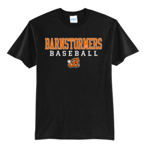 Barnstormers BB Unisex Short Sleeve Tee-Black