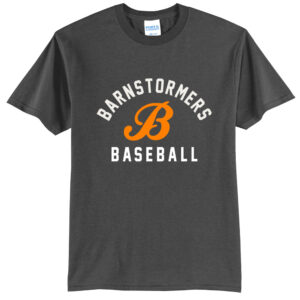 Barnstormers BB Unisex Short Sleeve Tee-Charcoal