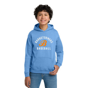 Barnstormers BB Youth Fleece Hooded Sweatshirt-Carolina Blue