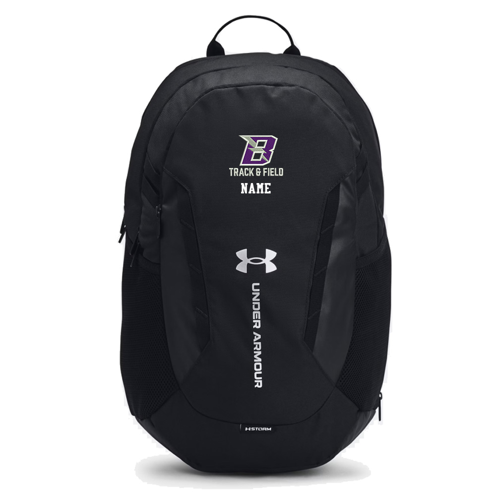 Baxter Track Field Under Armour Hustle 6.0 Team Backpack - BLACK