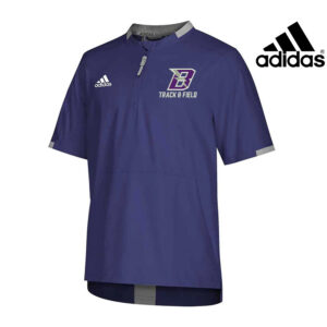 Baxter Track Field Adidas Fielders Choice 2.0 short Sleeve Cage Jacket -PURPLE
