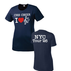 Clinton NYC Sport-Tek – LADIES Competitor Performance Tee-navy