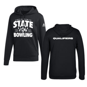 Sabers Bowling State Adidas Fleece Hooded Sweatshirt- Black