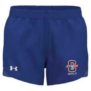 Camanche Golf Women’s UA Fly-By Unlined 3″ Shorts-Royal