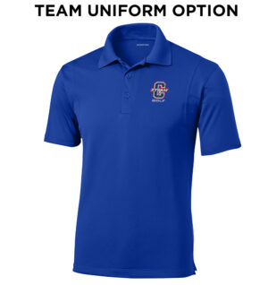 Camanche Golf Sport-Tek Men Micropique Sport-Wick Polo-True Royal TEAM UNIFORM OPTION