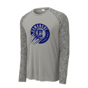 Camanche Golf Sport-Tek Long Sleeve Digi Camo Tee Men-Grey Concrete