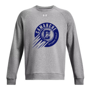 Camanche Golf Under Armour UA Rival Fleece Crewneck Sweatshirt Adult-Castlerock