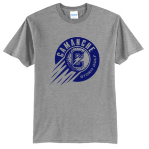 Camanche Golf Unisex Short Sleeve Tee-Athletic Heather