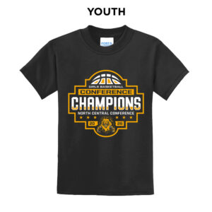 Clear Lake BB Champs Youth Short Sleeve Tee-Black