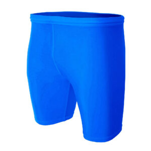 Camanche Track Field Moisture Men wicking 8″ four-way stretch Compression Short-Royal