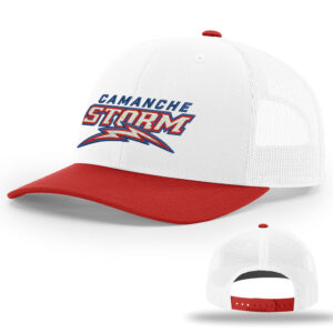 STORM Richardson Pro Crown Mesh Back Adjustable back cap Combo Color-White/Red