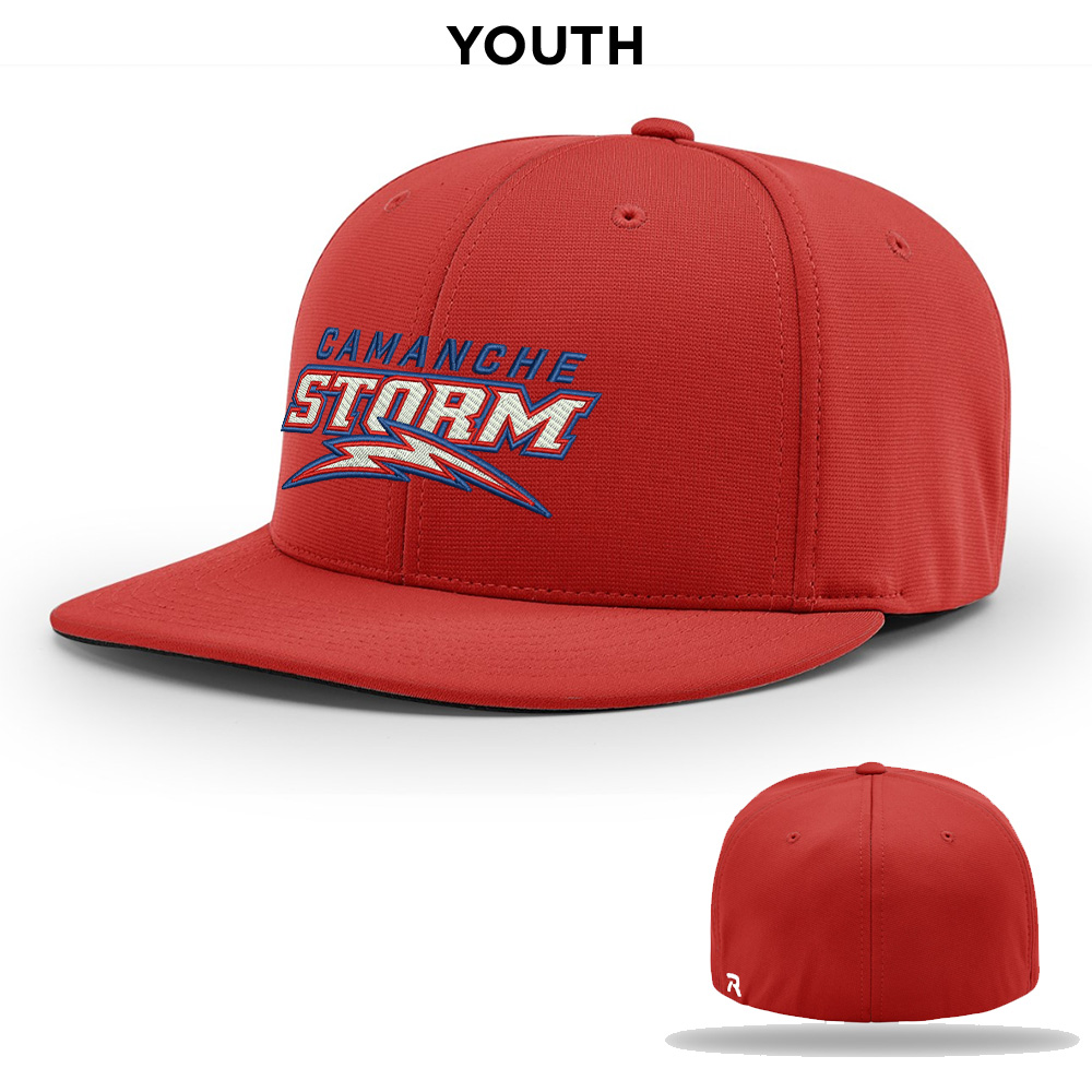 STORM Richardson ProModel Pulse FlexFit Cap YOUTH-Red