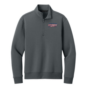 STORM Mercer and Mettle Men Soft Spacer 1/4-Zip-Storm Grey