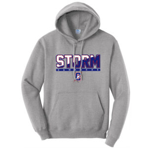 STORM Unisex Fleece Hooded Sweatshirt-Athletic heather