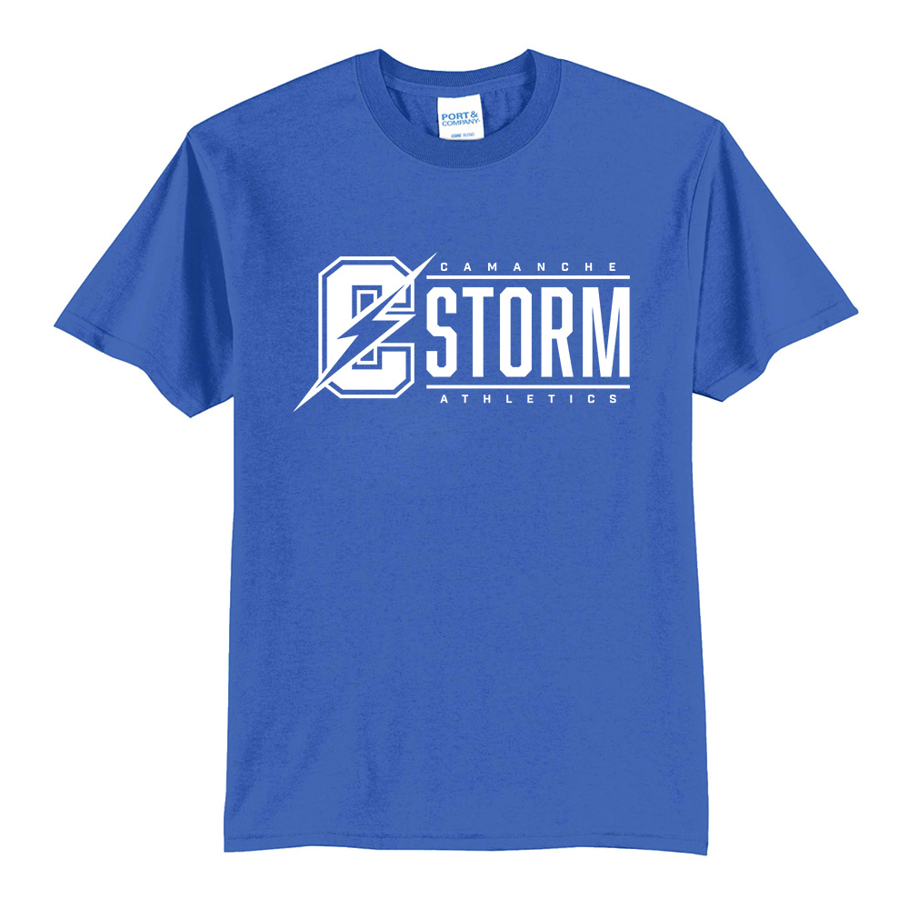 STORM Unisex Short Sleeve Tee-Royal