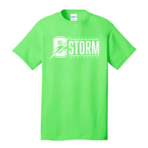 STORM Unisex Short Sleeve Tee-Neon Green