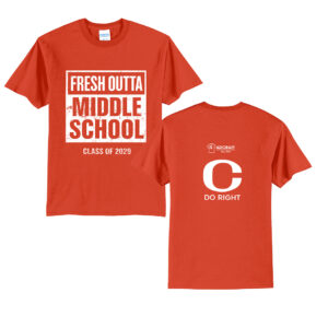 Clinton Spirit Week Unisex Short Sleeve Tee-Orange